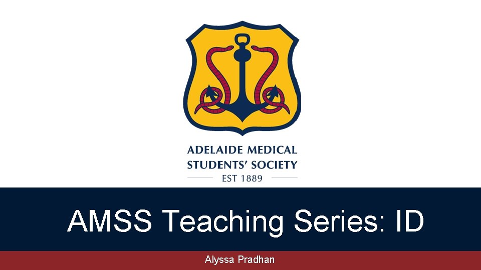 AMSS Teaching Series: ID Alyssa Pradhan 