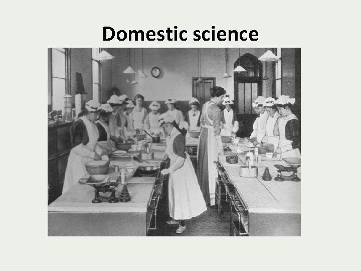 Domestic science 