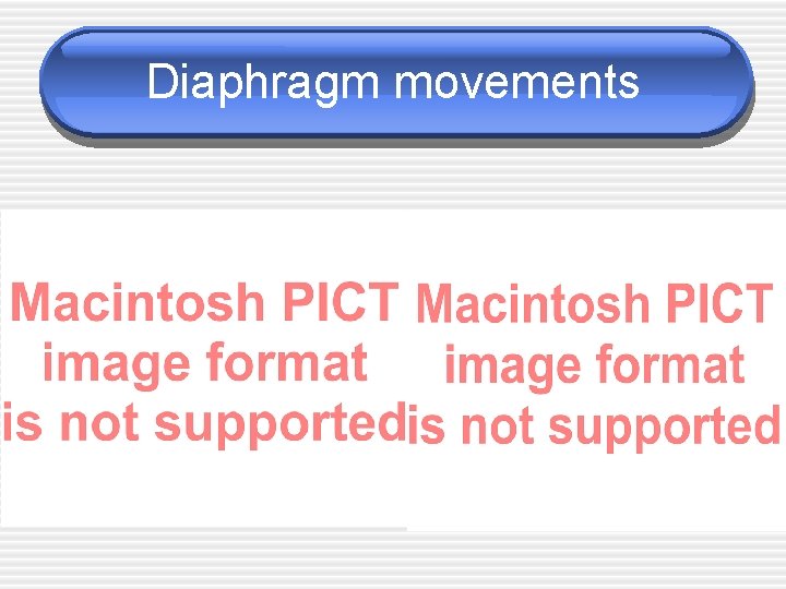 Diaphragm movements 