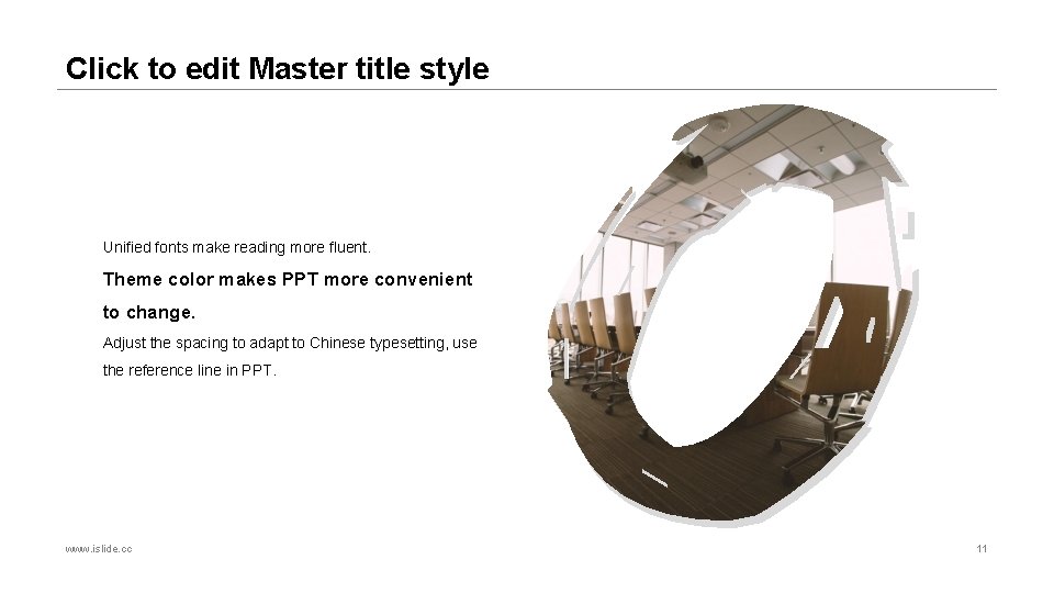 Click to edit Master title style Unified fonts make reading more fluent. Theme color