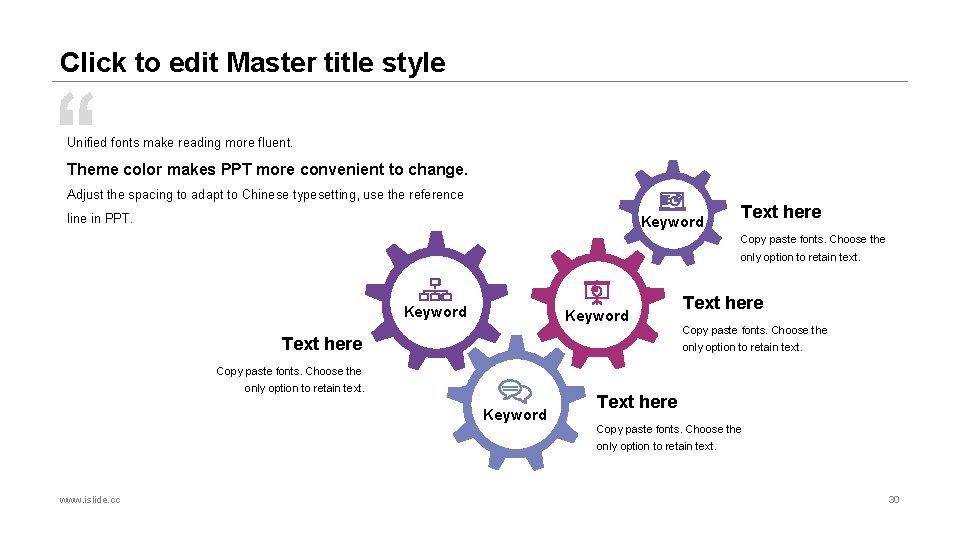 Click to edit Master title style Unified fonts make reading more fluent. Theme color