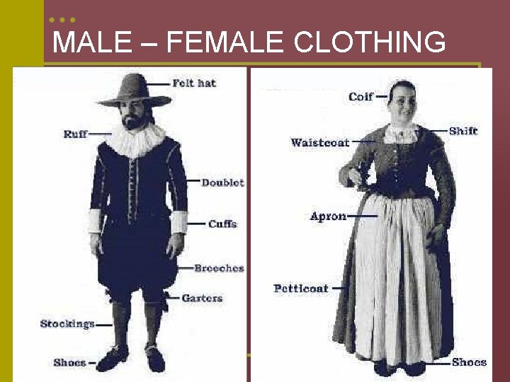 MALE – FEMALE CLOTHING 