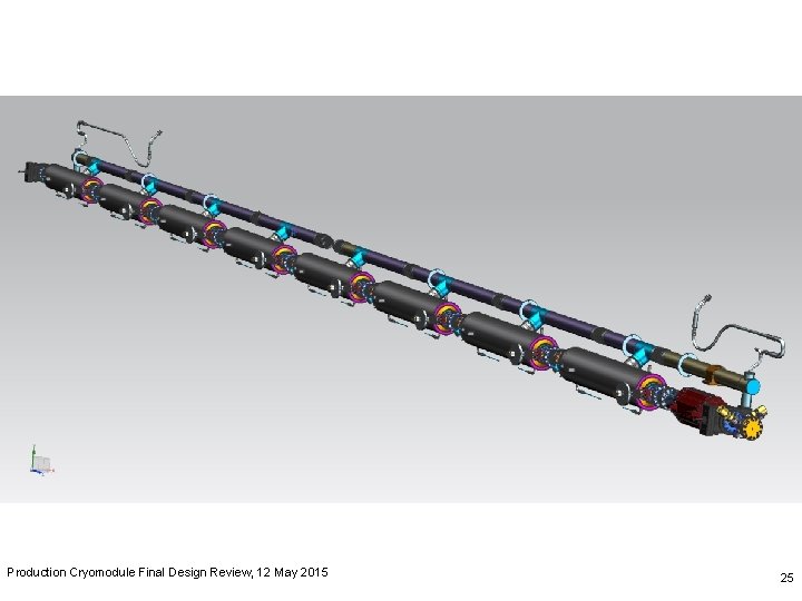 Production Cryomodule Final Design Review, 12 May 2015 25 