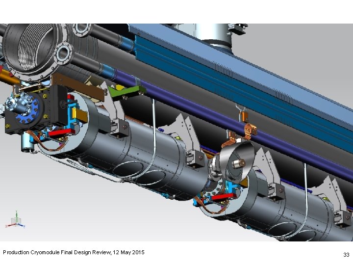 Production Cryomodule Final Design Review, 12 May 2015 33 