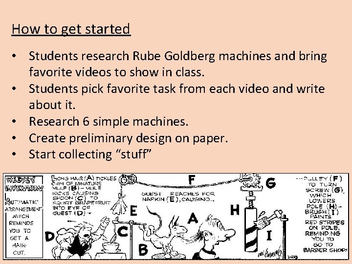 The Rube Goldberg Project HTTP WWW RUBEGOLDBERG COM