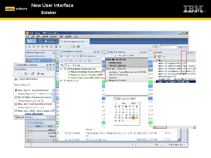 Exploring New Features in IBM Lotus Notes 8