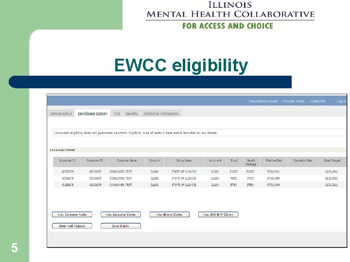 EWCC eligibility 5 