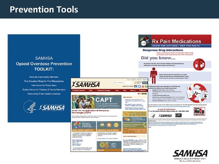 Prevention Tools Prevention Tools