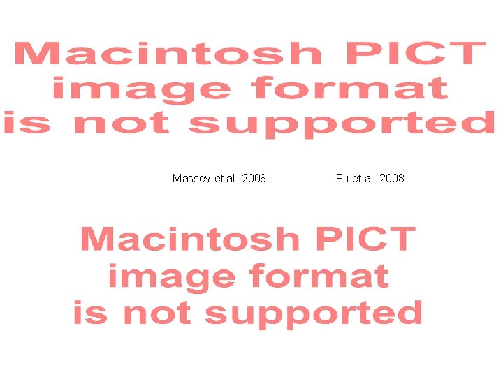 Massey et al. 2008 Fu et al. 2008 