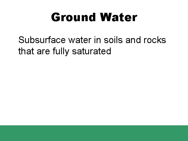 Lecture 3 Introduction to Global Hydrological Cycle Basic