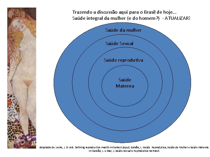 Trazendo a discussão aqui para o Brasil de hoje. . . Saúde integral da