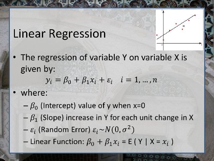 Linear Regression • 