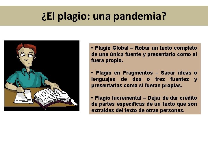 ¿El plagio: una pandemia? • Plagio Global – Robar un texto completo de una