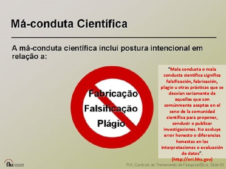 A evolução dos artigos cassados “Mala conducta o mala conducta científica significa falsificación, fabricación,