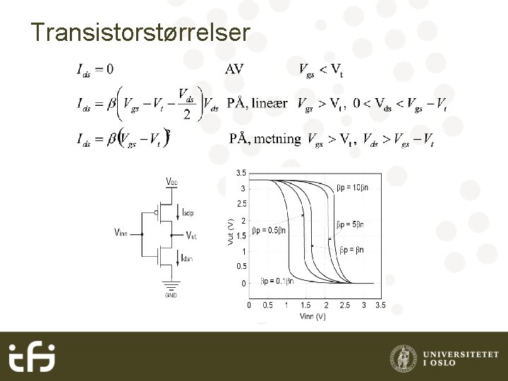 Transistorstørrelser 