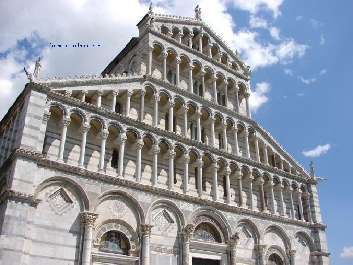 Fachada de la catedral 