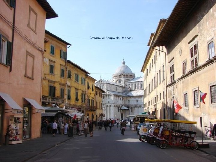 Retorno al Campo dei Miracoli 