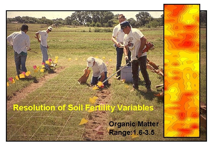 Resolution of Soil Fertility Variables Organic Matter Range: 1. 6 -3. 5 