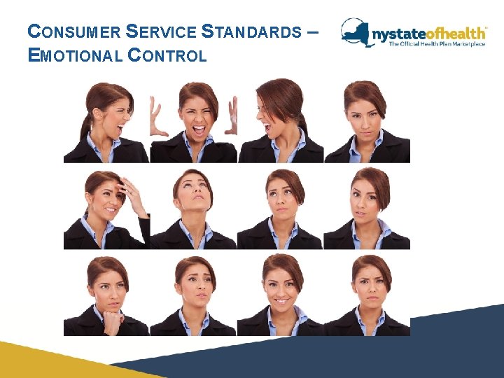 CONSUMER SERVICE STANDARDS – EMOTIONAL CONTROL 