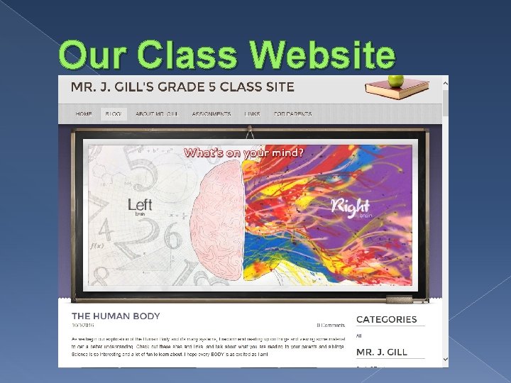 Our Class Website Our Class Website