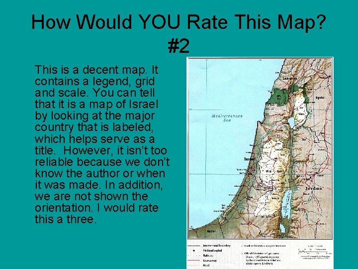 How Would YOU Rate This Map? #2 This is a decent map. It contains