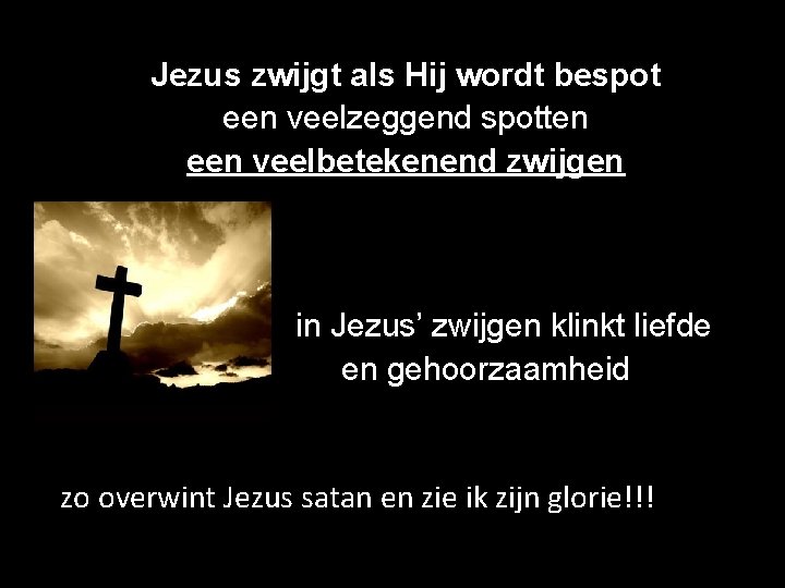 Jezus zwijgt als Hij wordt bespot een veelzeggend spotten een veelbetekenend zwijgen in Jezus’