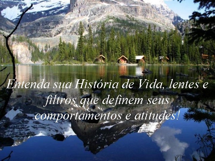 Entenda sua História de Vida, lentes e filtros que definem seus comportamentos e atitudes!