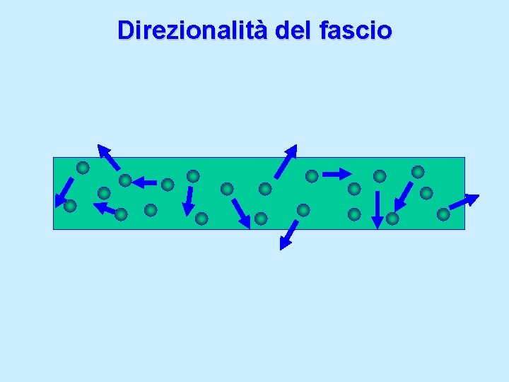 Direzionalità del fascio 