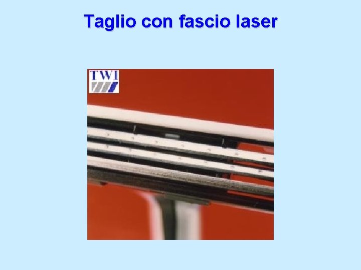 Taglio con fascio laser 