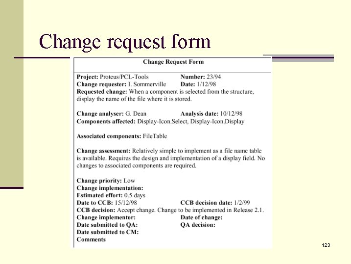 Change request form 123 