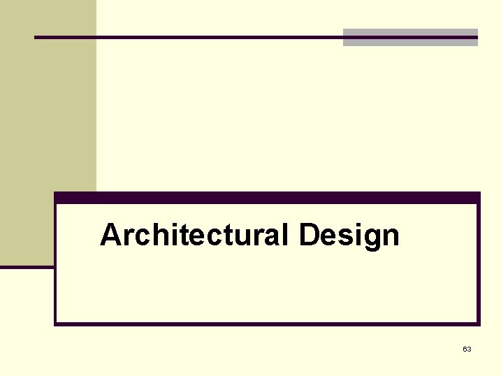 Architectural Design 63 