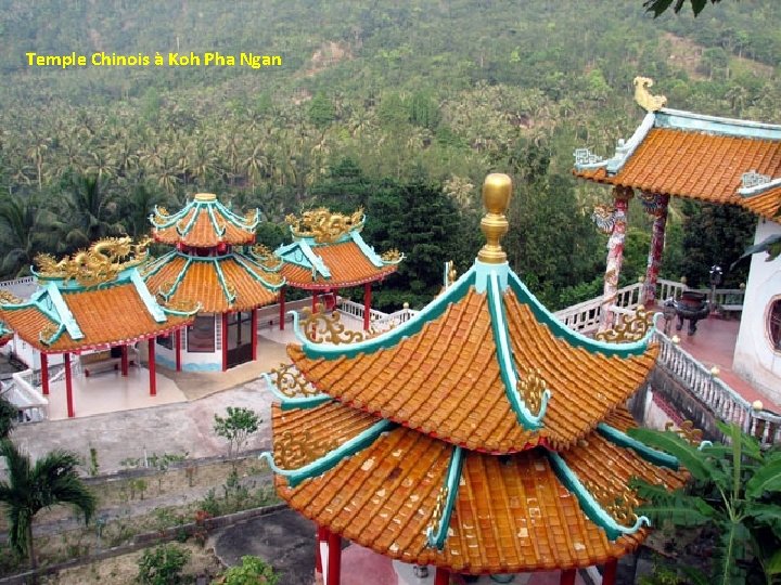 Temple Chinois à Koh Pha Ngan 