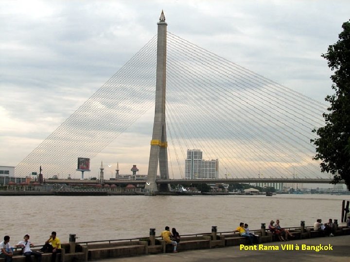 Pont Rama VIII à Bangkok 