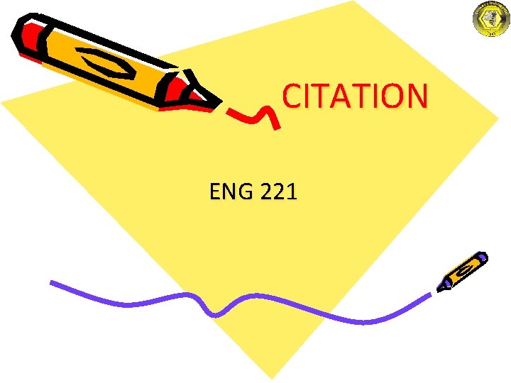 CITATION ENG 221 