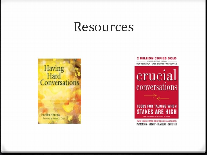 Resources 