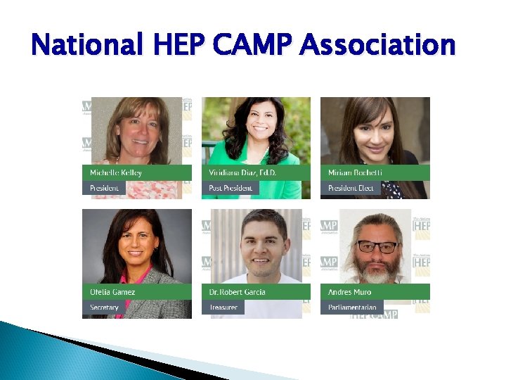 National HEP CAMP Association 