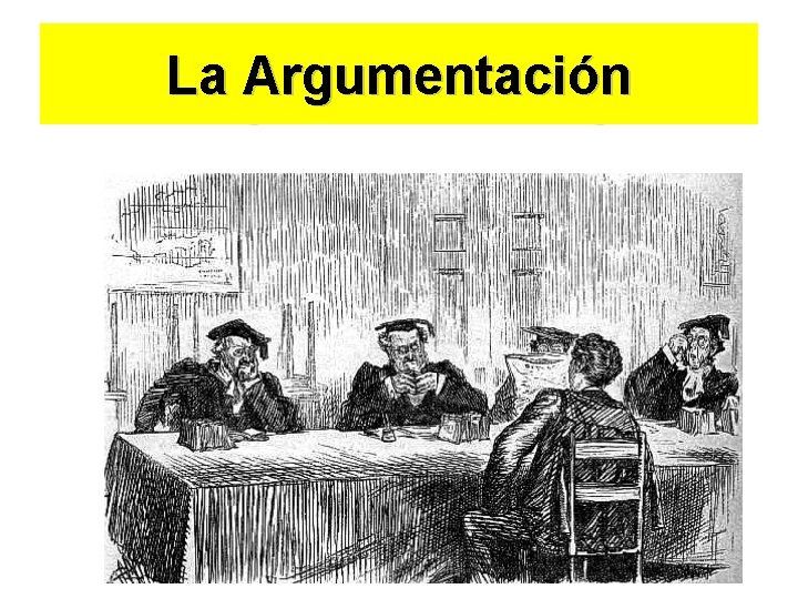 La Argumentación 