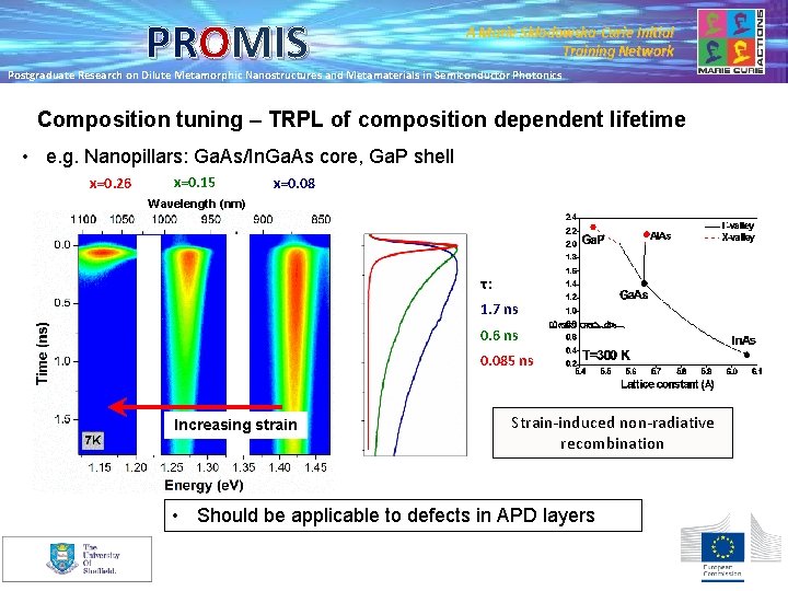 PROMIS A Marie Skłodowska-Curie Initial Training Network Postgraduate Research on Dilute Metamorphic Nanostructures and