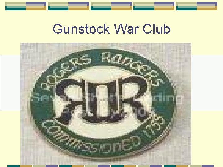 Gunstock War Club 