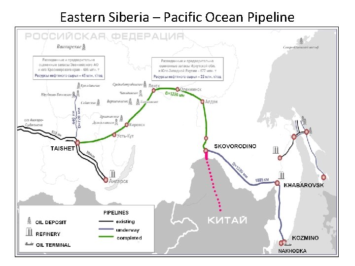 Eastern Siberia – Pacific Ocean Pipeline 34 