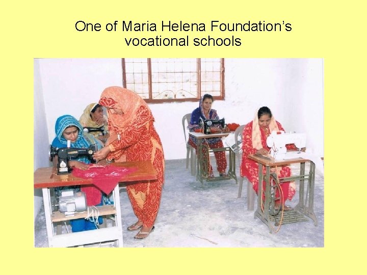 One of Maria Helena Foundation’s vocational schools 