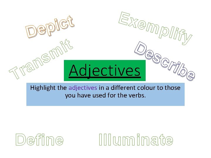 Exe t c m i p plify De t De i m sc s