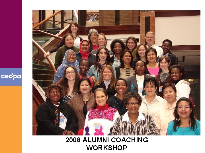 2008 ALUMNI COACHING WORKSHOP 