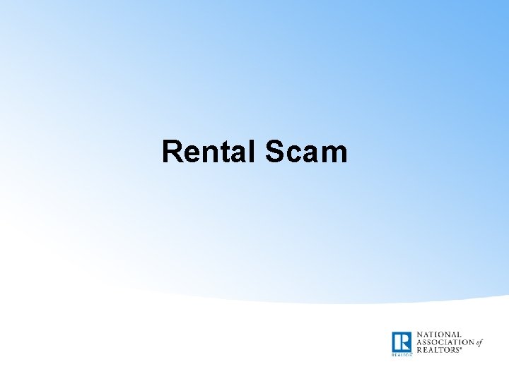 Rental Scam 