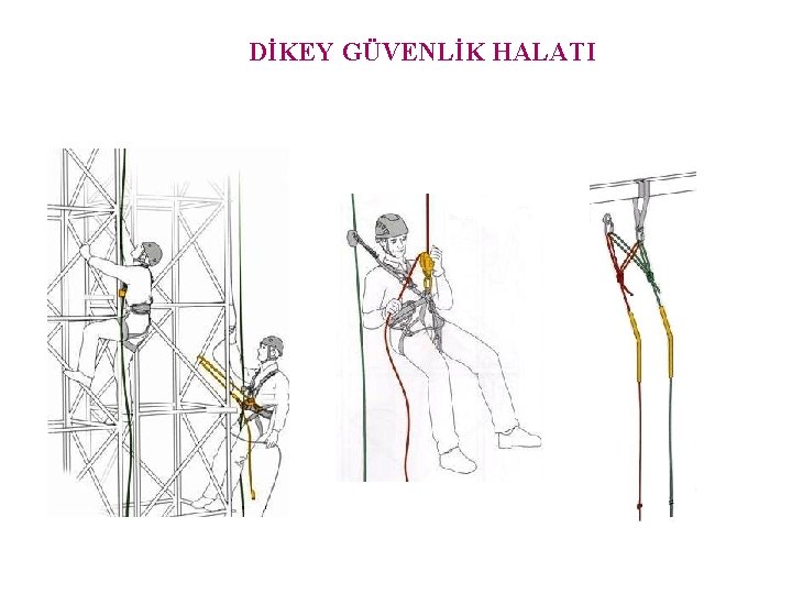 DİKEY GÜVENLİK HALATI 