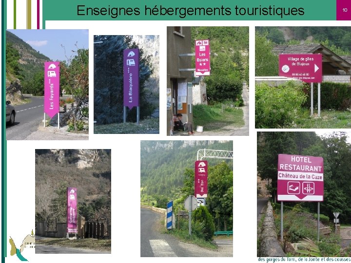 Enseignes hébergements touristiques 10 