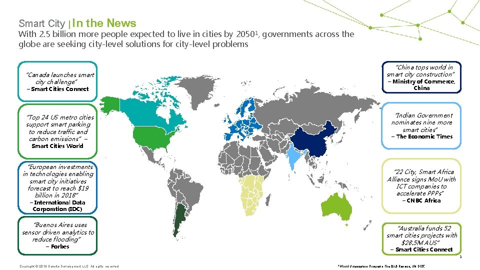 Smart City | In the News With 2. 5 billion more people expected to