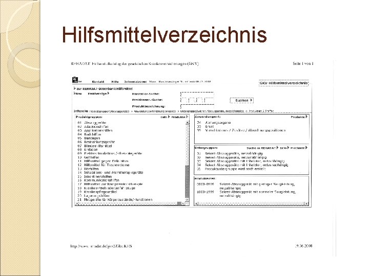 Hilfsmittelverzeichnis 