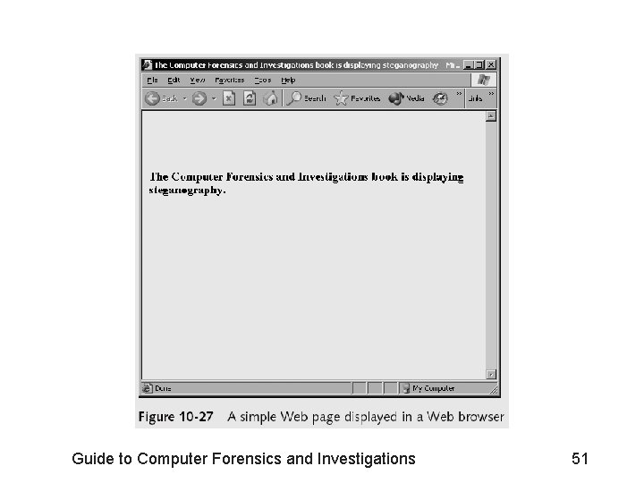 Guide to Computer Forensics and Investigations 51 