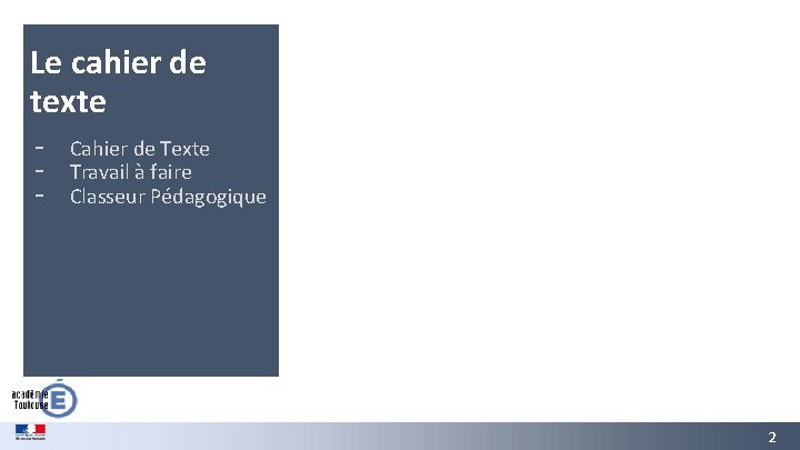 Le cahier de texte - Cahier de Texte Travail à faire Classeur Pédagogique GREC